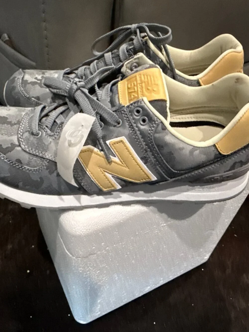 RARE New Balance NB “ Steel Camo” ML574CMA Men Size 9.5